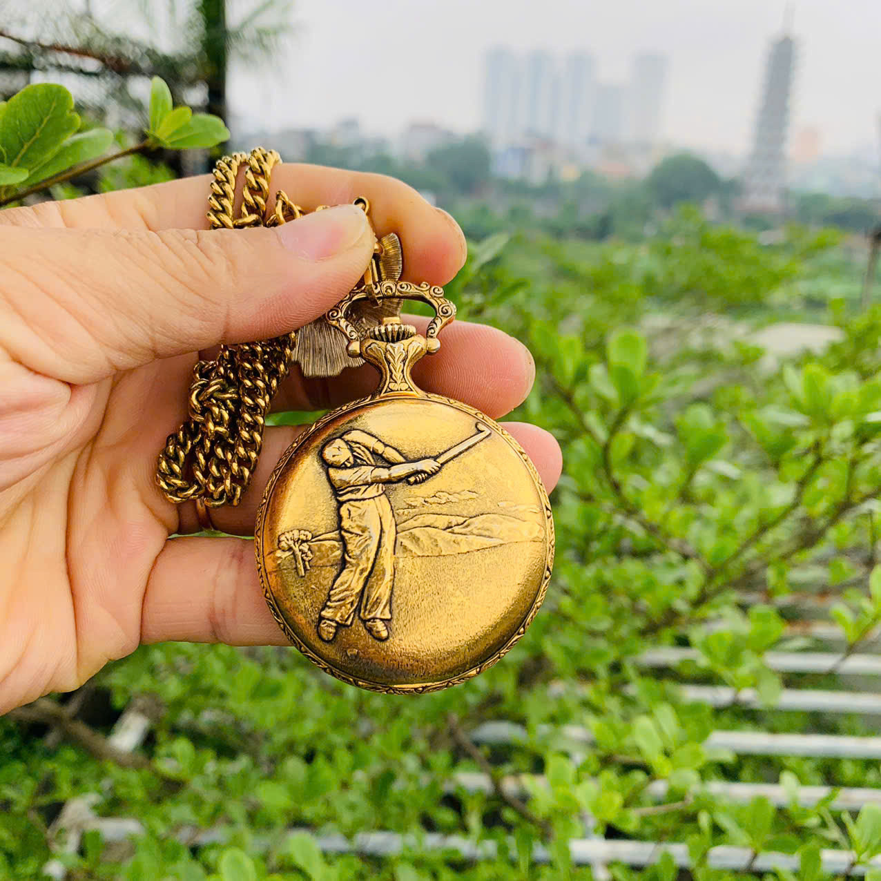 Đồng hồ quýt Aroma cót tay, cổ điển xưa