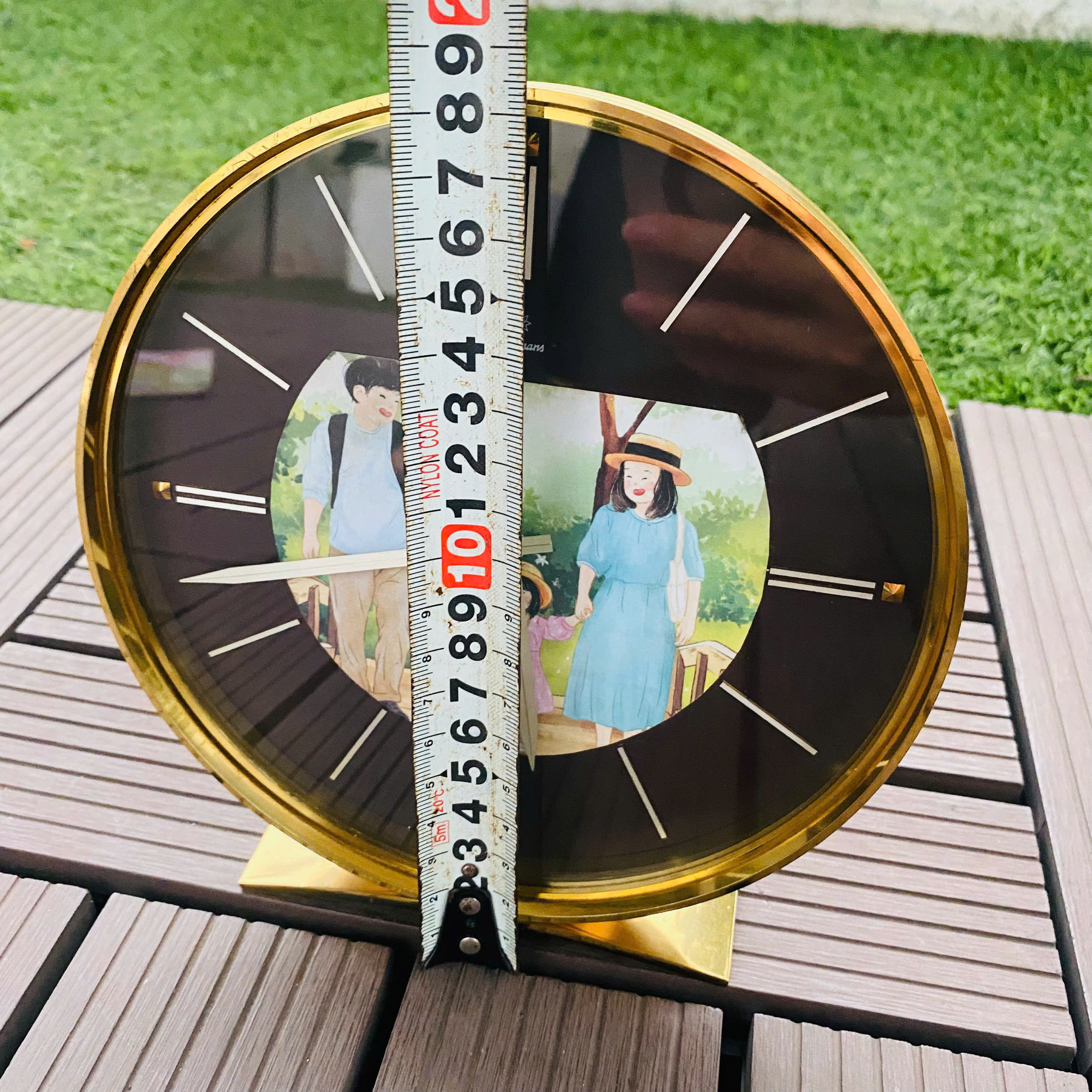 Đồng hồ để bàn Junghans Đức cót tuần