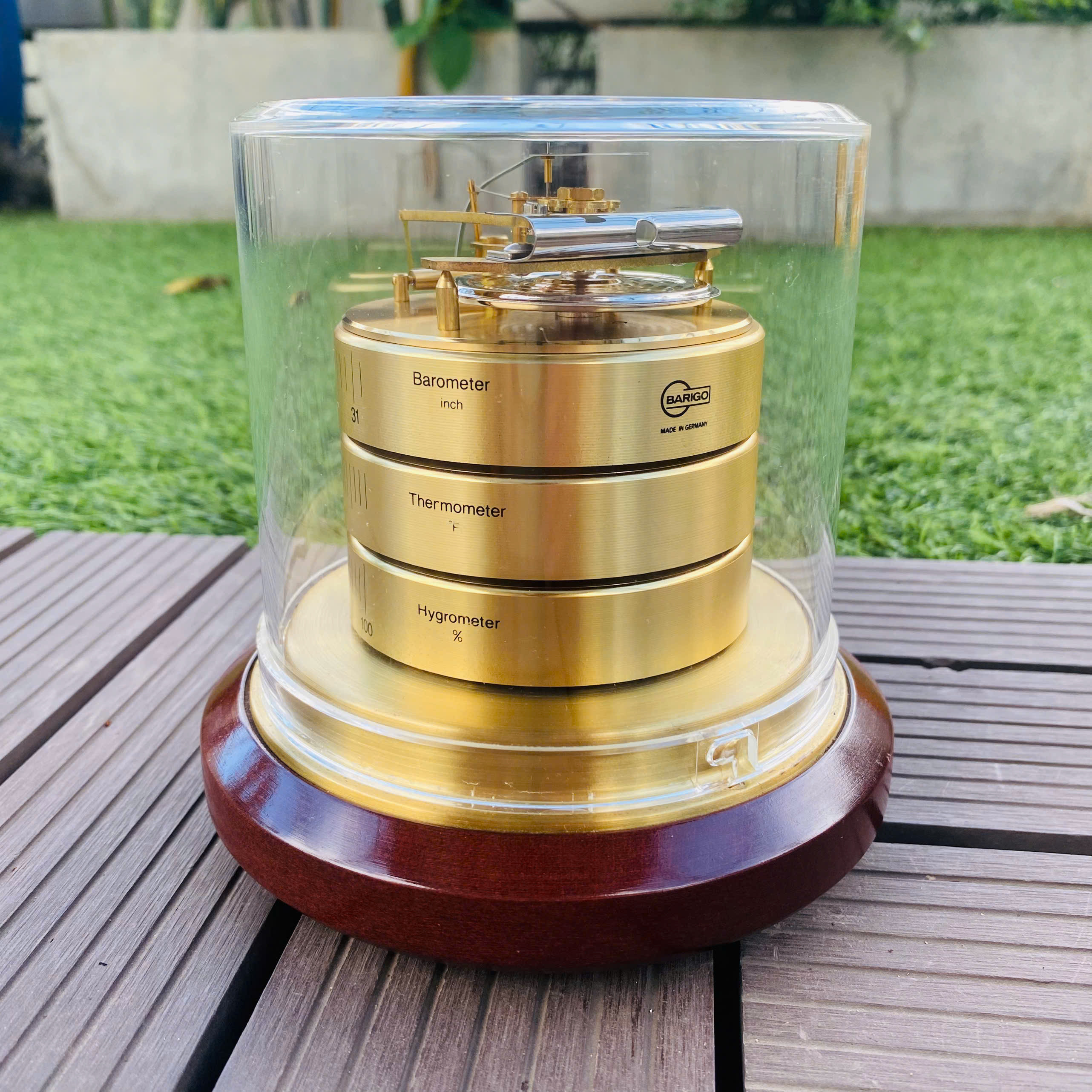 Barigo khí áp kế dự báo thời tiết của Đức