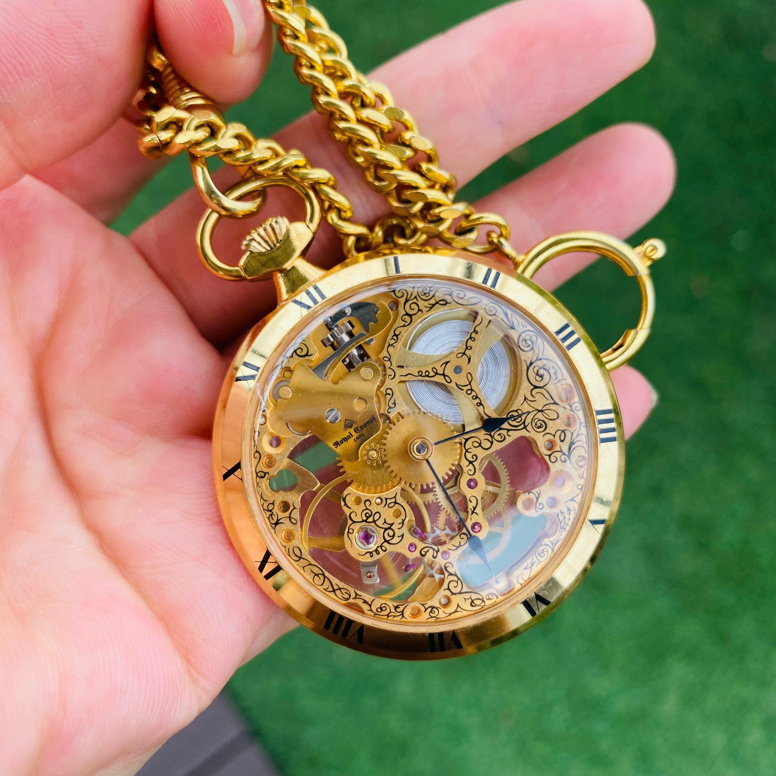 Đồng hồ quýt Royal Cronoj Thụy Sĩ lộ cơ