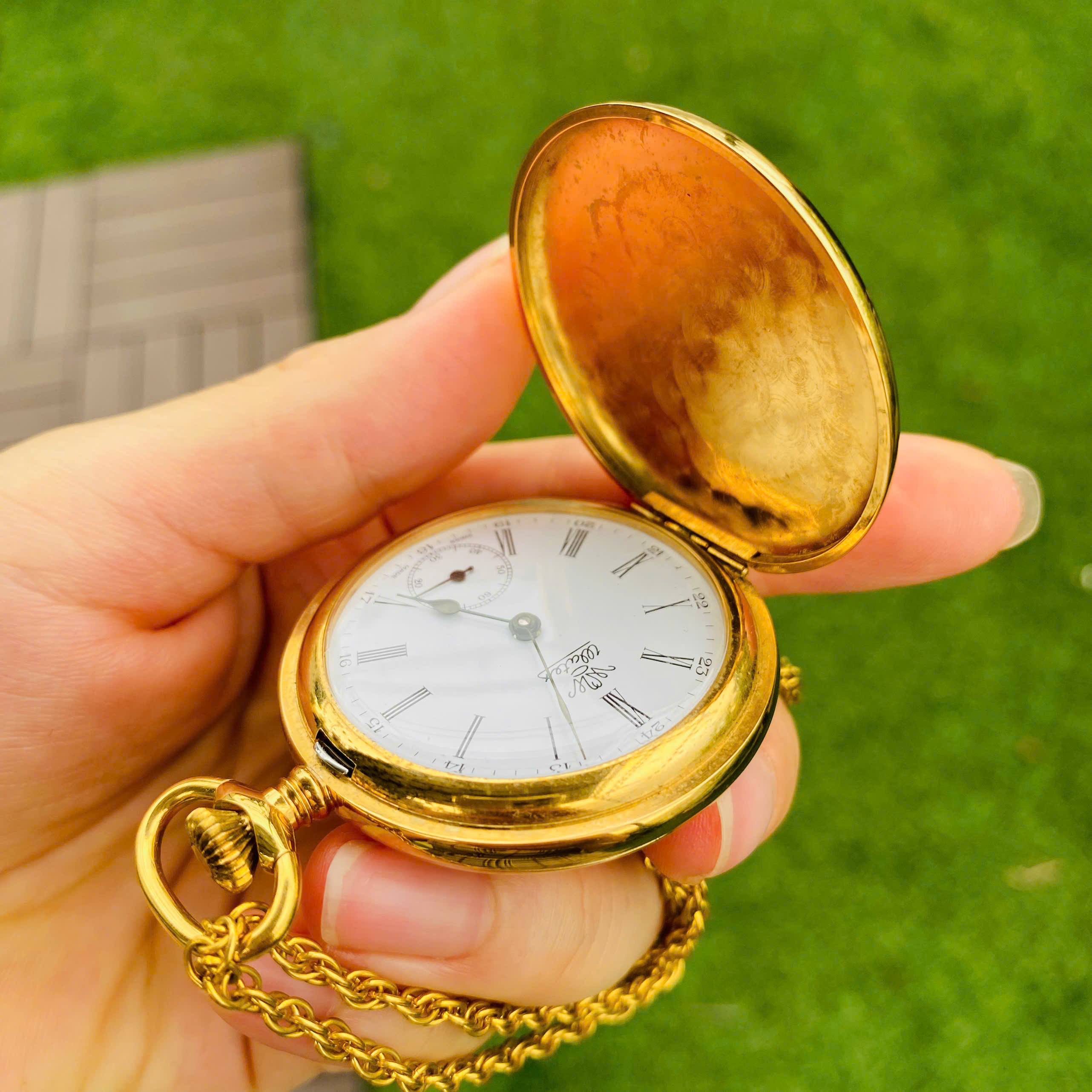 Đồng hồ quýt Watex Thụy Sĩ mạ vàng