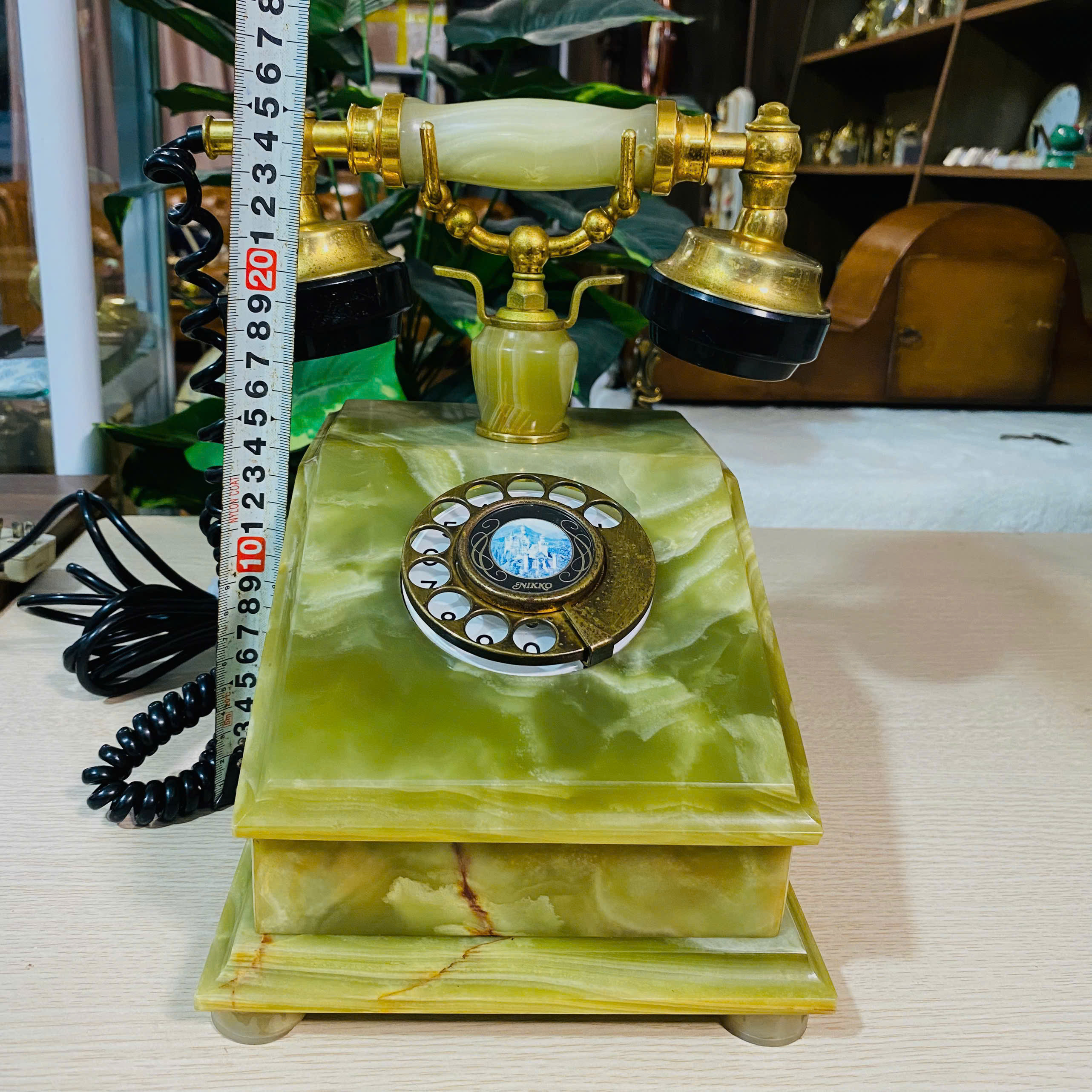 Điện thoại để bàn Châu Âu đá cẩm thạch