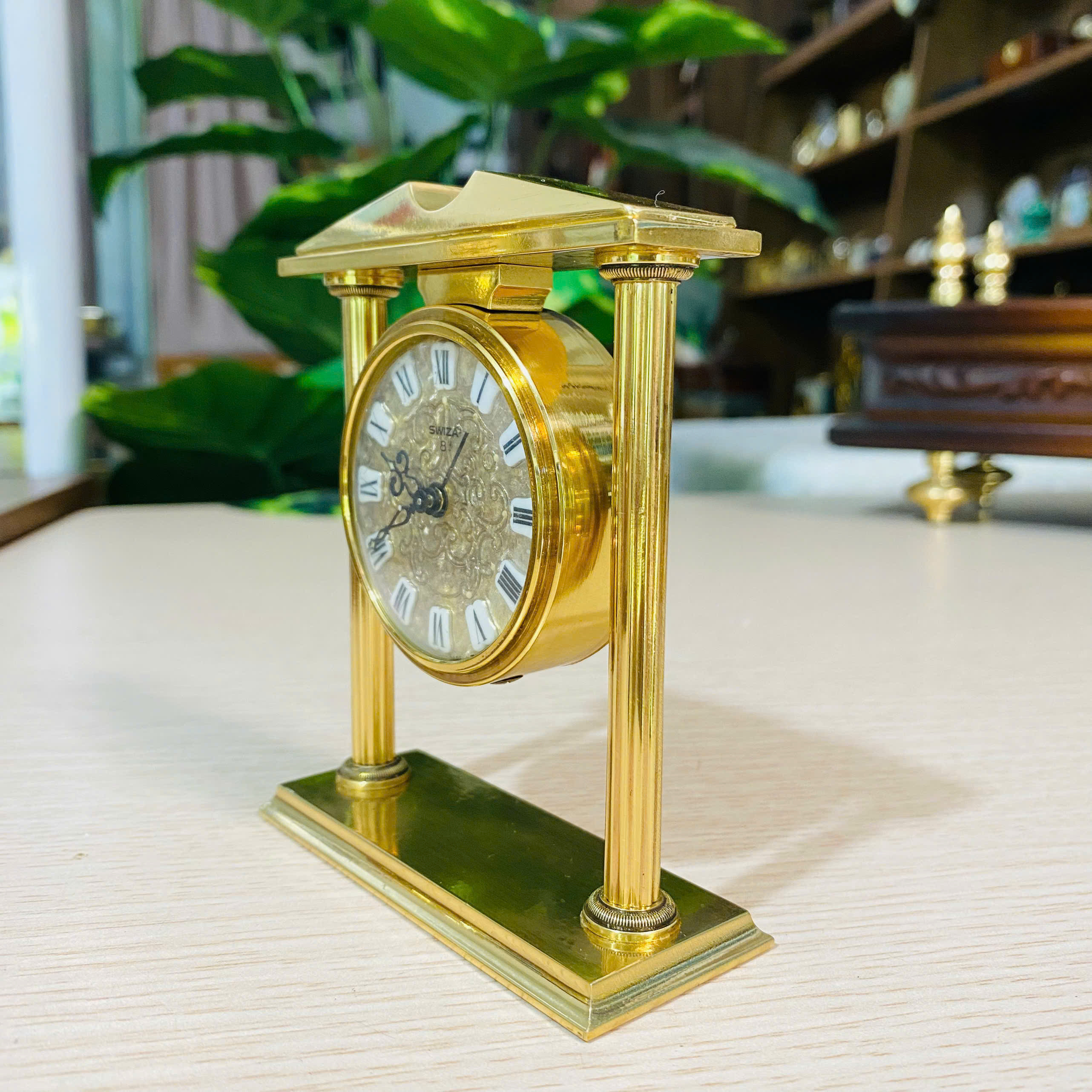 Đồng hồ báo thức Swiza Thụy sĩ cót tuần