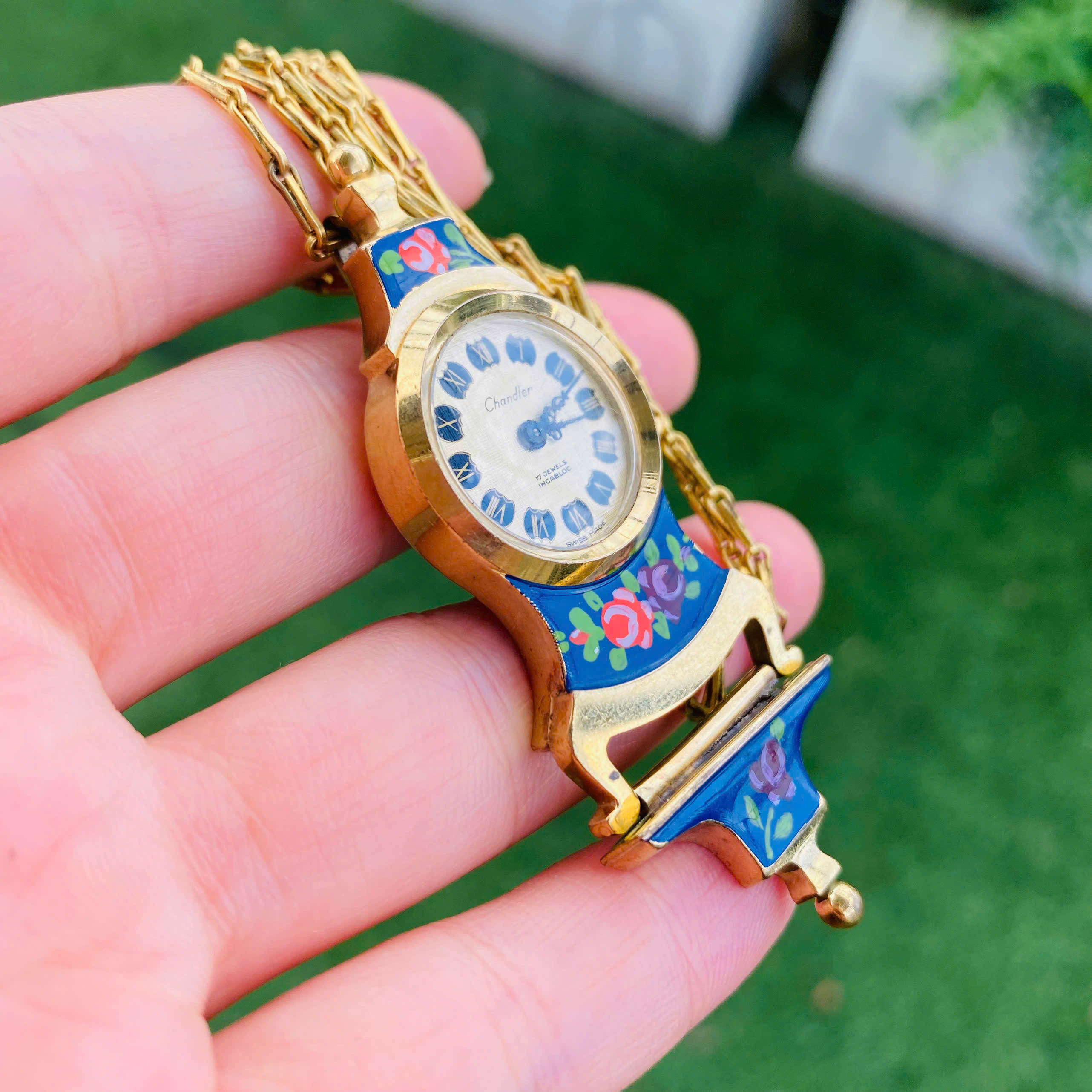 Đồng hồ quýt Chandler Thụy Sĩ dáng Boulle