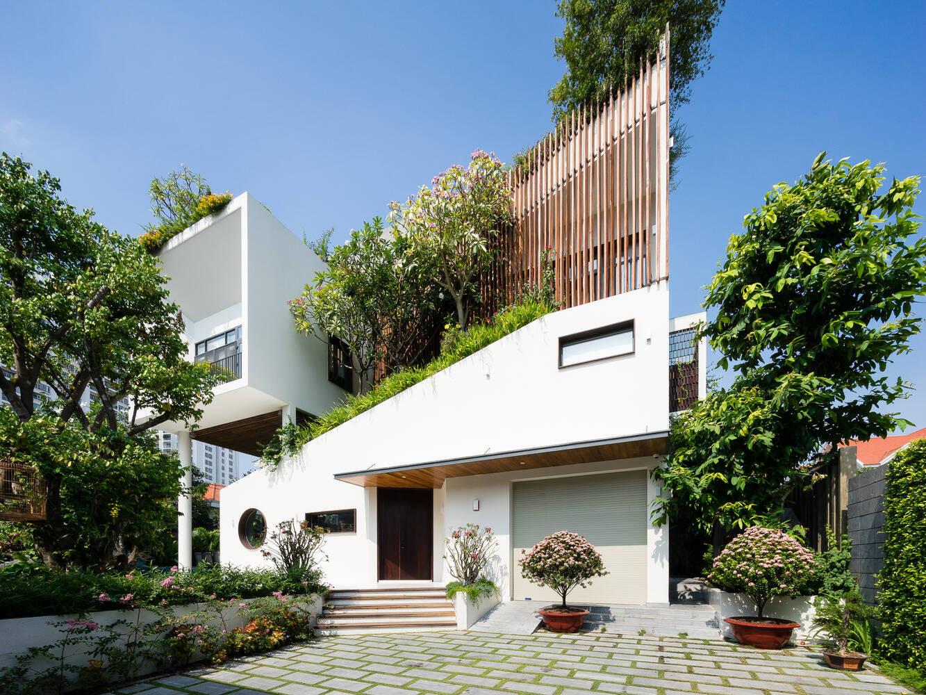 TERRACES FIELD HOUSE- CĂN NHÀ CÓ THIẾT KẾ HÀI HÒA SỰ KHÁC BIẾT VỀ SỞ THÍCH CỦA HAI VỢ CHỒNG