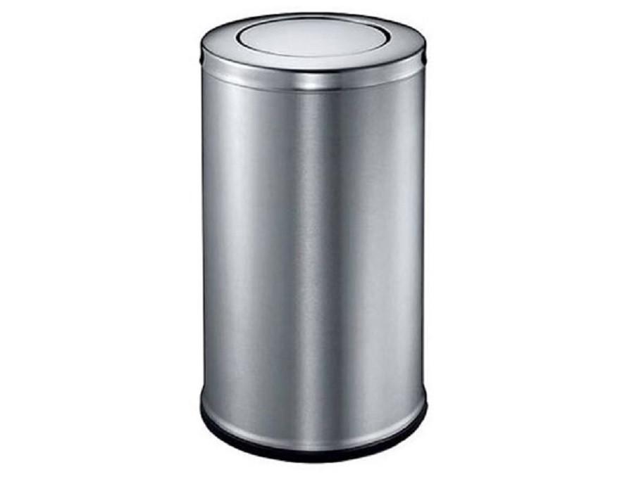 Thùng rác inox nắp lật A35-G