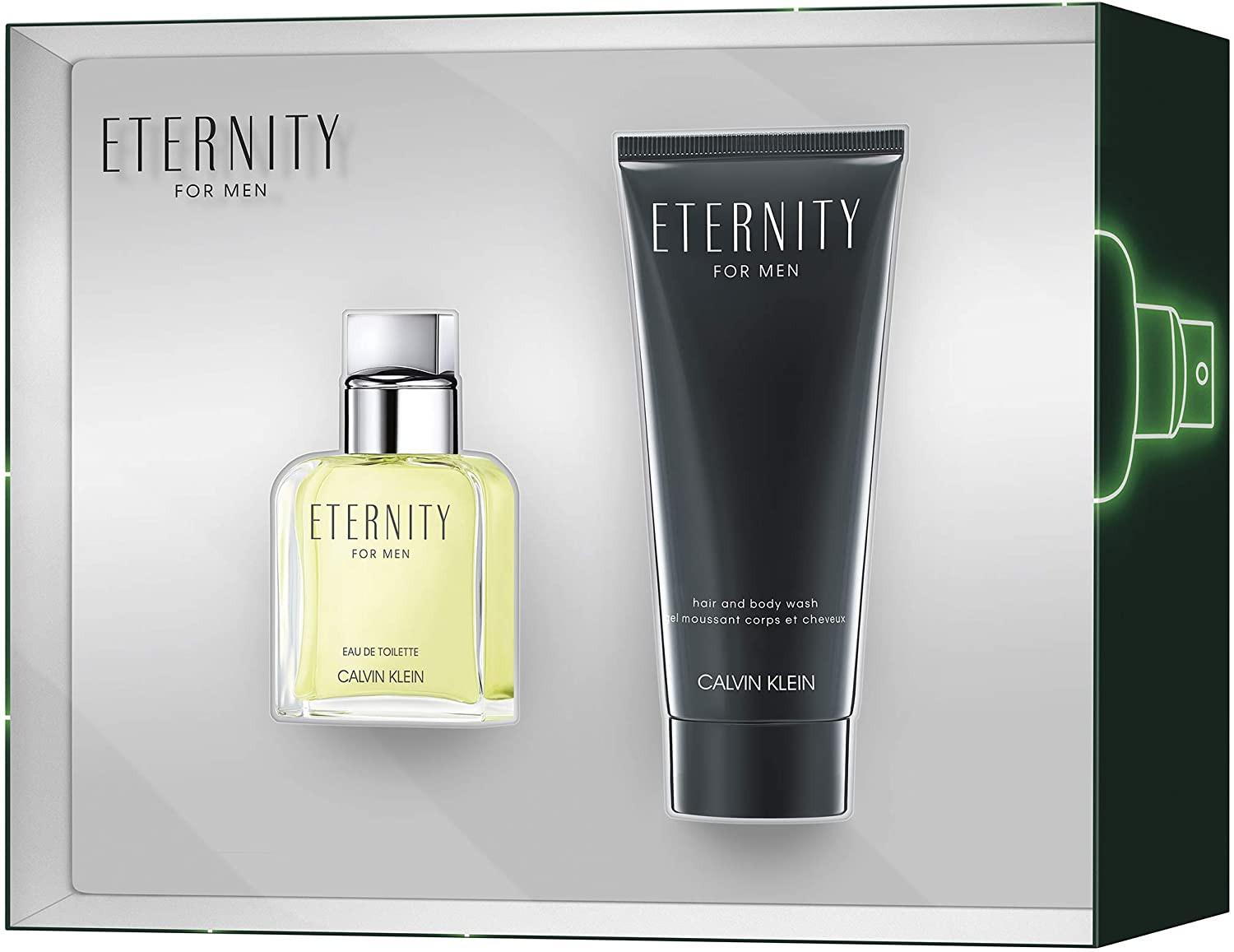 Bộ quà tặng Calvin Klein Eternity (M) 50ml EDT + 100ml Sữa tắm dành cho nam