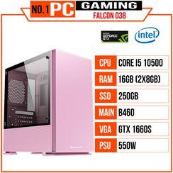 PC GAMING FALCON 038 (I5 10500/B460/16GB RAM/250GB SSD/GTX 1660 Super/550W/Tản CR-1000GT/RGB