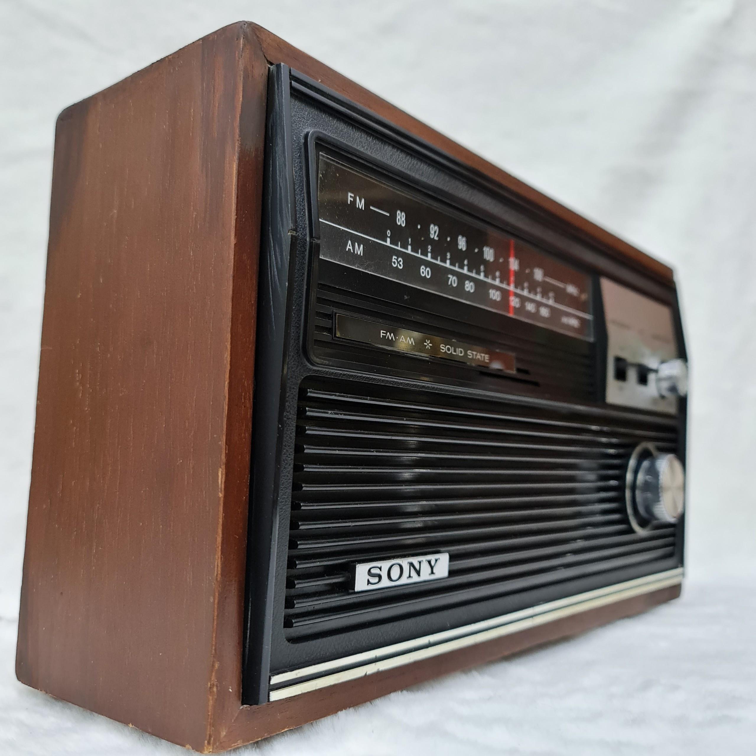 Radio Sony 8F- 41W bắt AM/FM