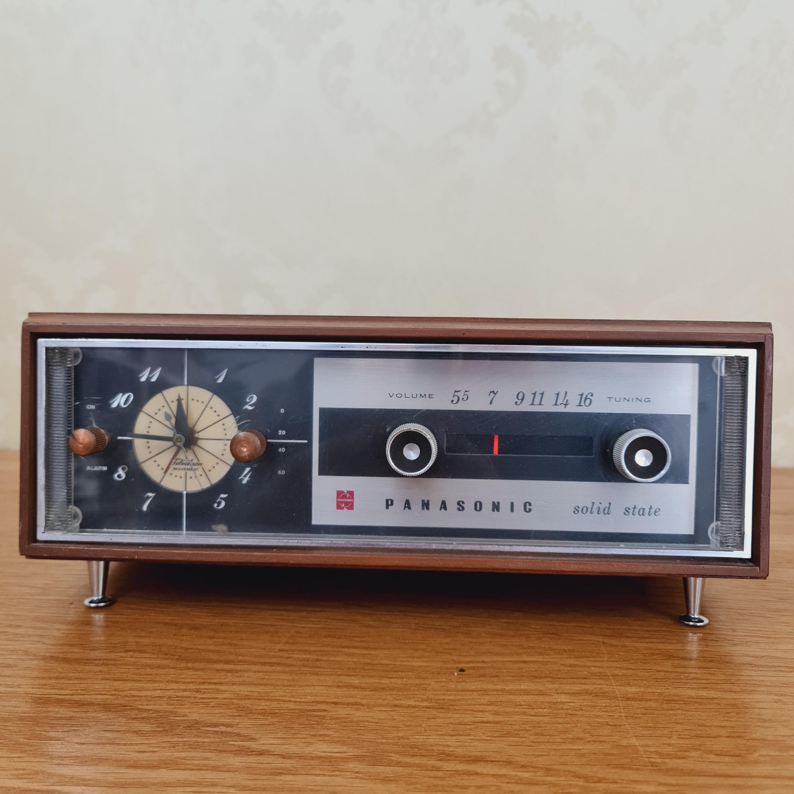 Radio Panasonic - Clock Operation - RC-175