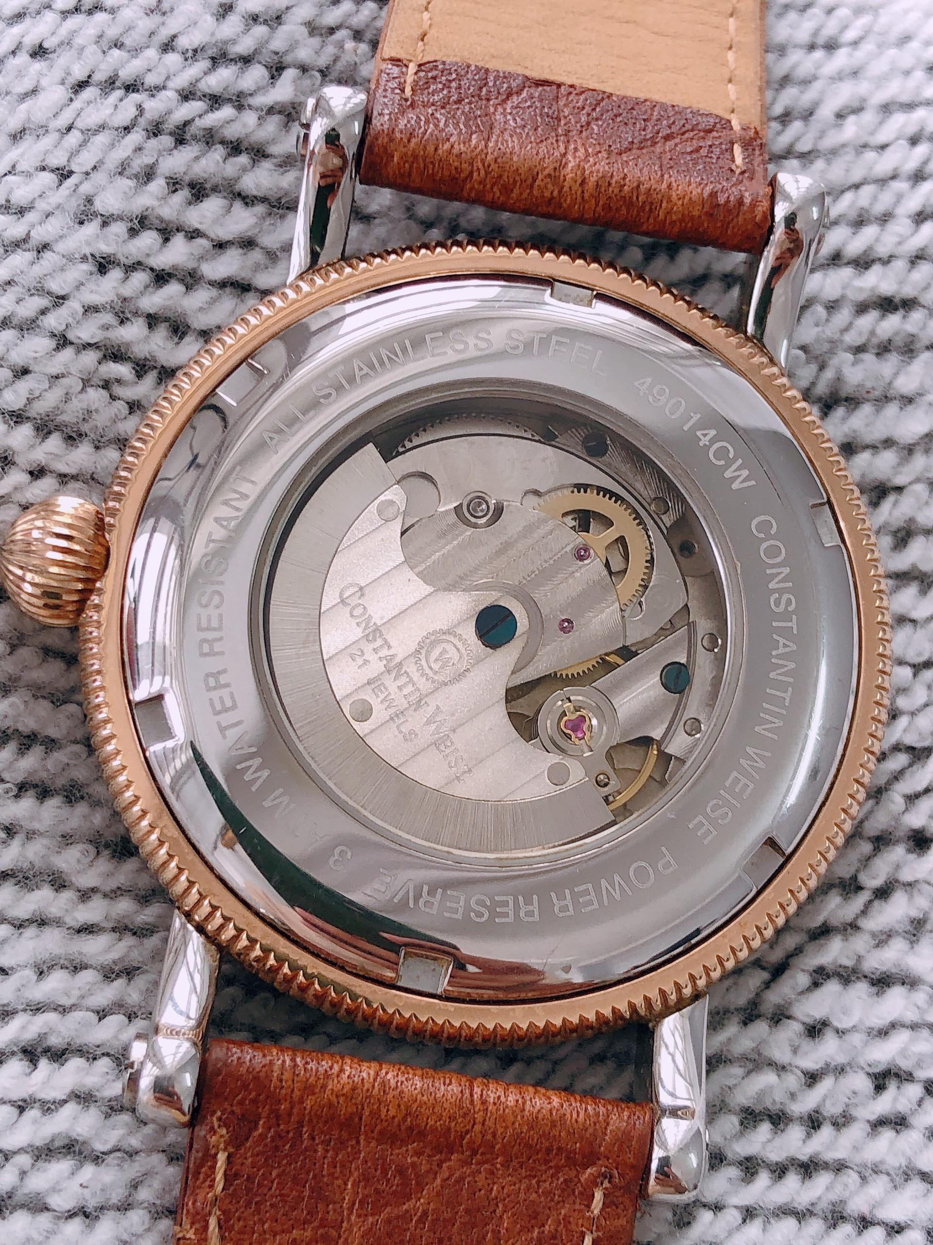 Đồng hồ đeo tay Constantin Weisz Power Reserve