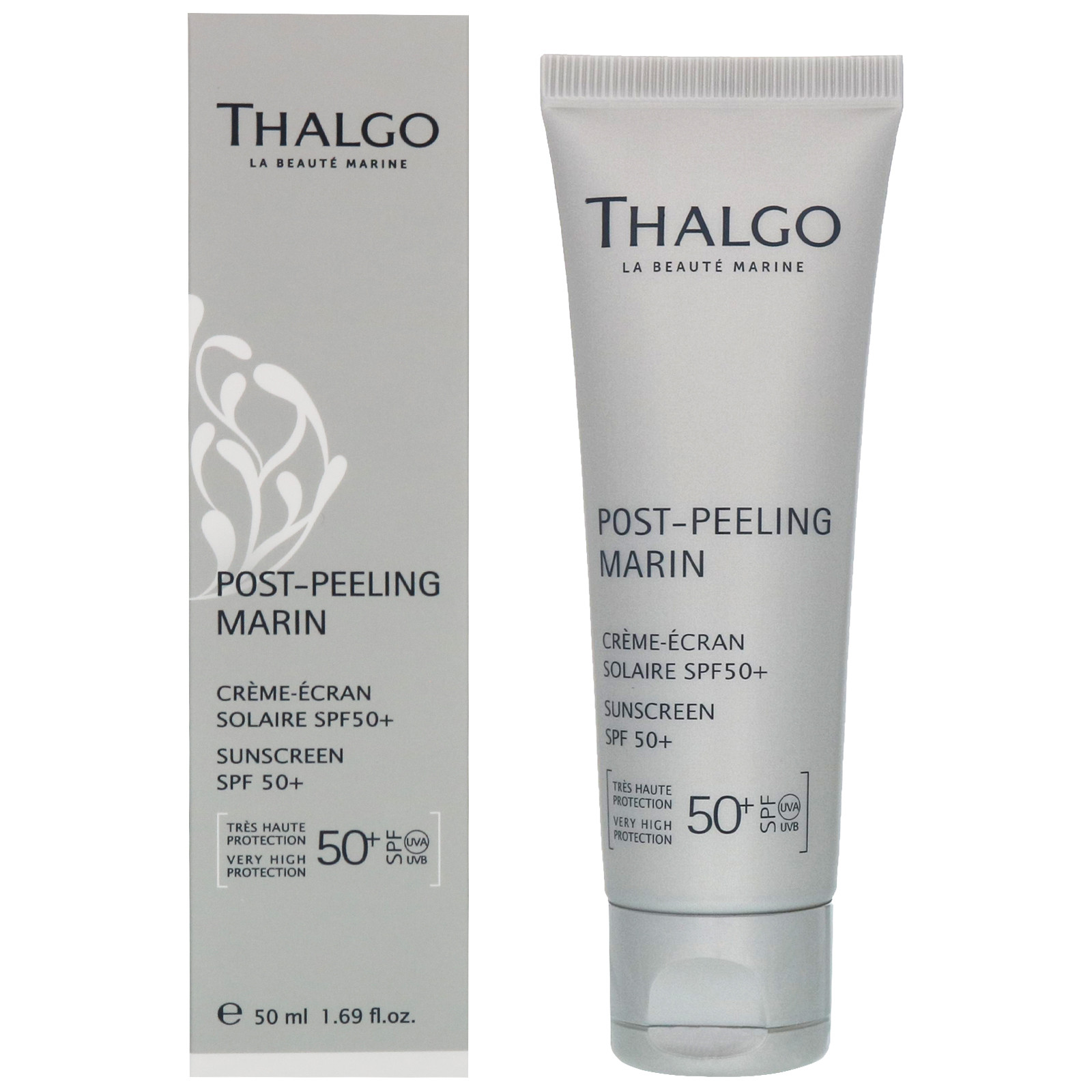 [Đại lí] Kem chống nắng và phục hồi da, phù hợp làn da sau peel THALGO 50ml - Suncreen SPF 50+
