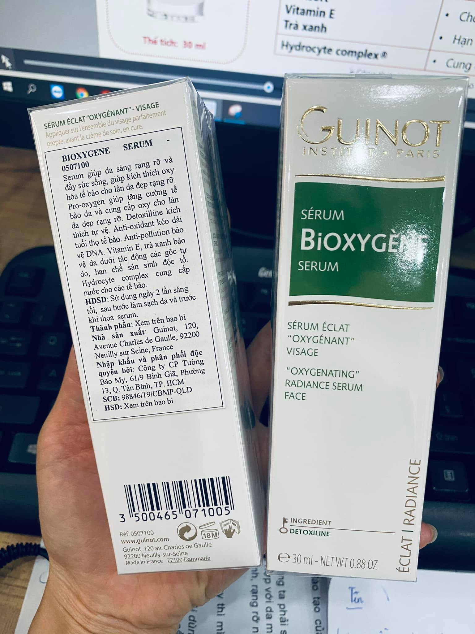 Bioxygene Serum - Serum giúp da sáng rạng rỡ và đầy sức sống