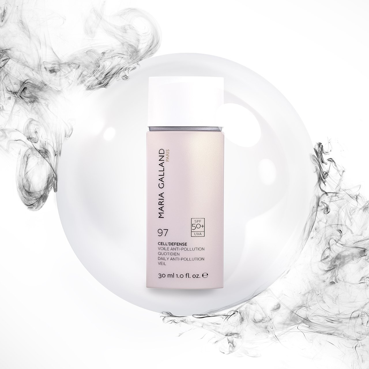 Cell'Defense Daily Anti-Pollution Veil SPF 30 - Chống nắng cao cấp thế hệ mới SPF 30, chống lão hoá, chống ô nhiễm môi trường và giảm hình thành đốm nâu