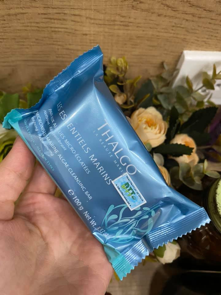 Marine Algae Cleansing bar - Xà phòng tảo biển làm sạch sâu nhờn, mụn