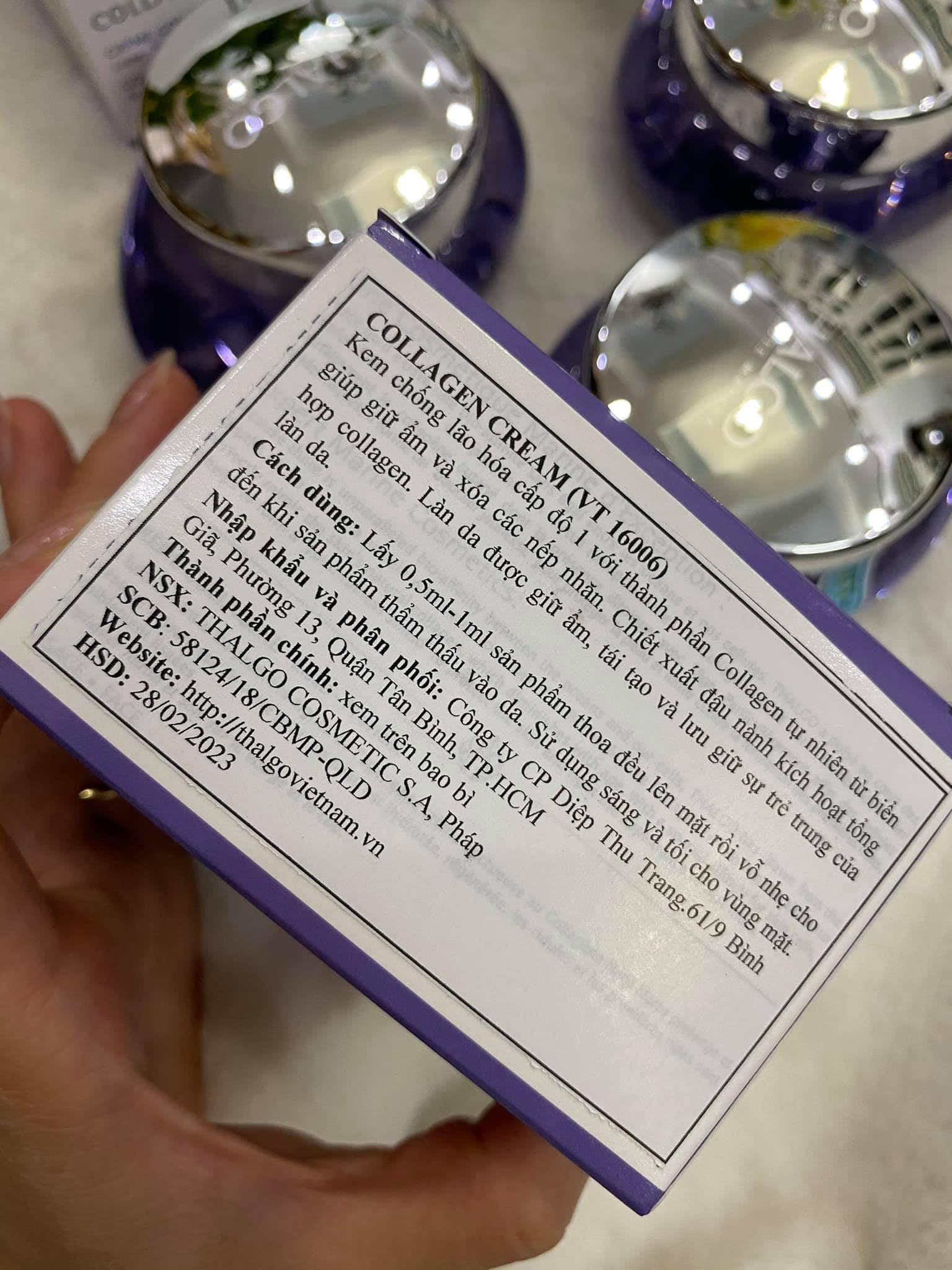 Collagen Cream - Kem collagen mềm mượt da, duy trì nét trẻ trung cho làn da