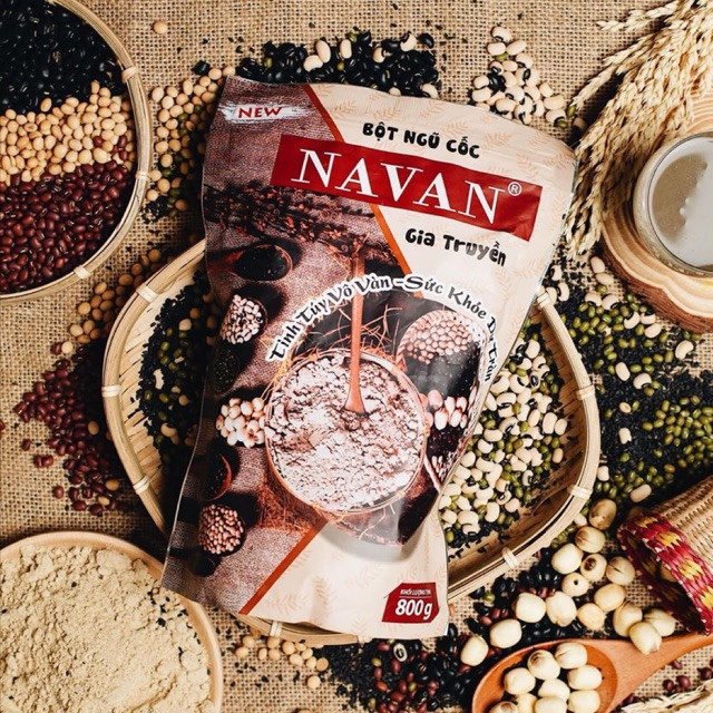 NGŨ CỐC NAVAN GIA TRUYỀN (túi 800g)