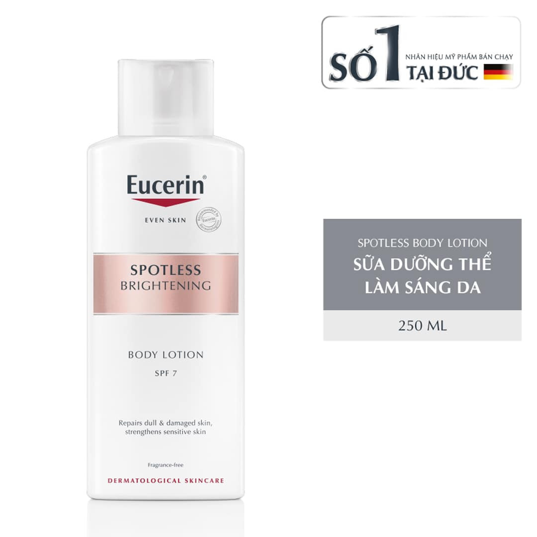 SỮA DƯỠNG THỂ TRẮNG SÁNG DA EUCERIN SPF7