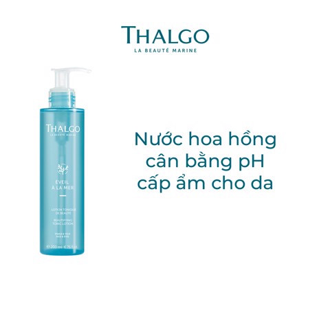 [ĐẠI LÍ] Nước hoa hồng cho mọi loại da THALGO 200ml - Beautifing Tonic Lotion