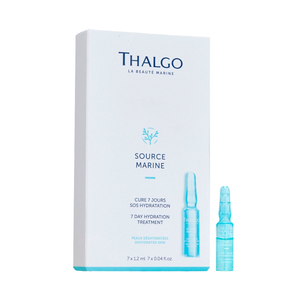 [Đại lí] Tinh chất cấp nước chuyên sâu phục hồi da da THALGO (7 ống) - 7 Day Hydratation Treatment