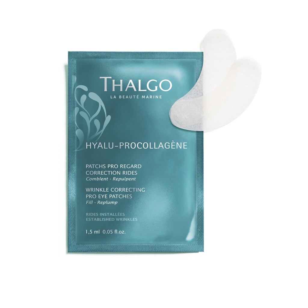 [Đại lí] Mặt nạ mắt dạng miếng, xóa nhăn THALGO 8 miếng - Wrinkle Correcting Pro Eye Patches