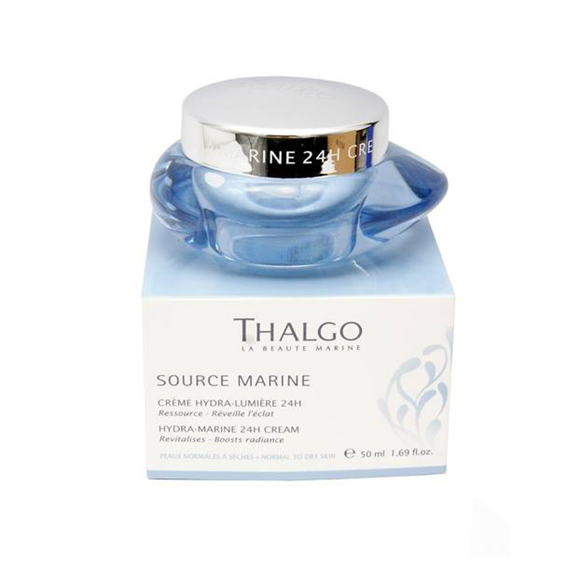 Kem cấp nước, phục hồi, sáng da  THALGO 50ml - Hydra-Marine 24h Cream
