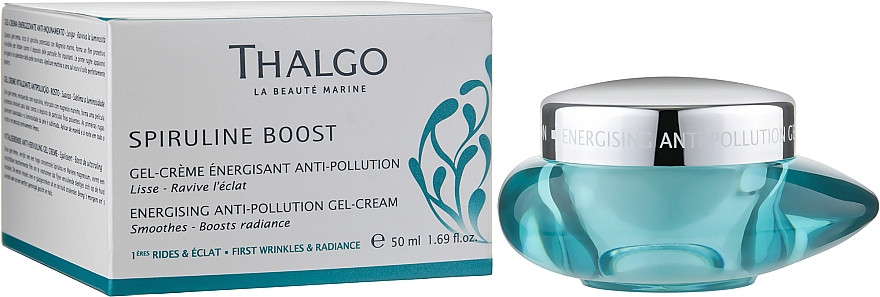 Kem dưỡng tăng cường ẩm, chống ô nhiễm và lão hóa THALGO 50ml- ENERGISING ANTI-POLLUTION GEL CREAM