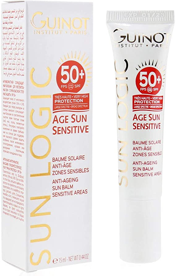 Kem chống nắng và bảo vệ dành cho da yếu và nhạy cảm, SPF 50+ /Sun Logic - Age Sun Sensitive Anti-Ageing Sun Balm Sensitive Areas SPF50+