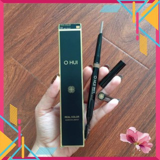 Chì mày Ohui Real Color Eyebrow Pencil 0.25g (2 màu tự nhiên)