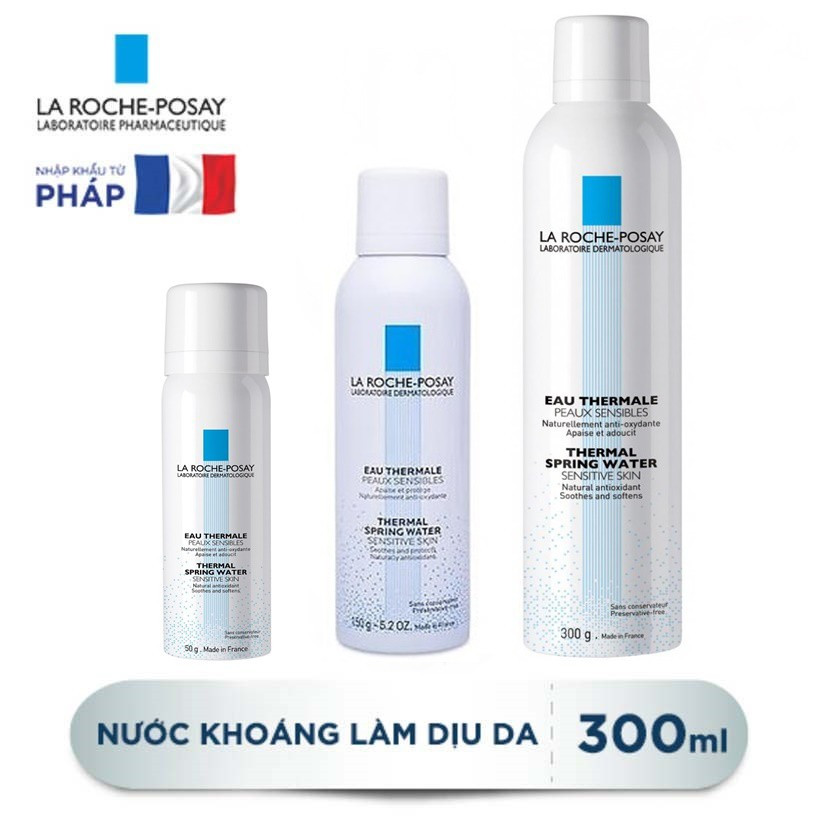 Xịt Khoáng La Roche-Posay Làm Dịu Và Bảo Vệ Da 300ml - Thermal Spring Water Sensitive Skin