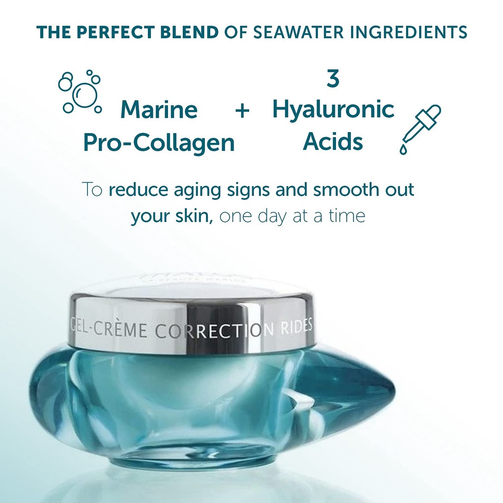 [Đại lí] Kem xóa nhăn và chống lão hóa cho da dầu và hỗn hợp Thalgo 50ml - Wrinkle Correcting Gel Cream