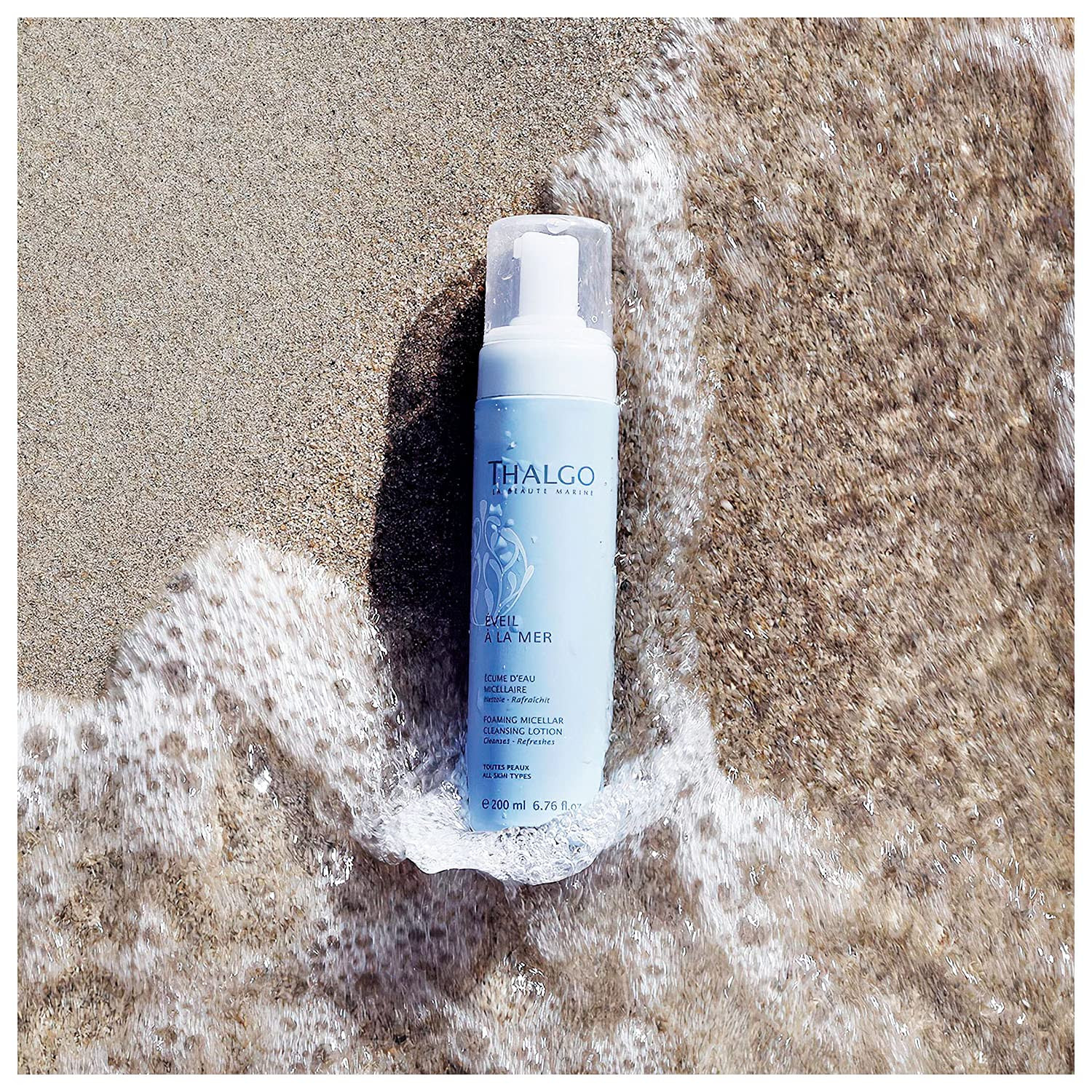 Foaming Micellar Cleansing Lotion - Sữa rửa mặt và tẩy trang tạo bọt dành cho da thường và da hỗn hợp