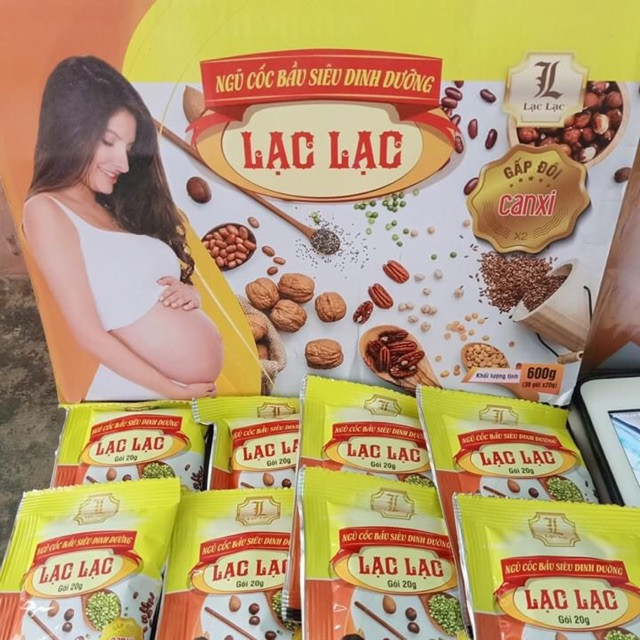 NGŨ CỐC BẦU SIÊU DINH DƯỠNG LẠC LẠC (600g/30 gói)