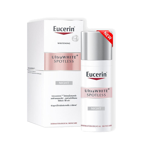 Kem Dưỡng Eucerin Trắng Sáng Da Ban Đêm 50ml - UltraWHITE+ SPOTLESS Night Fluid