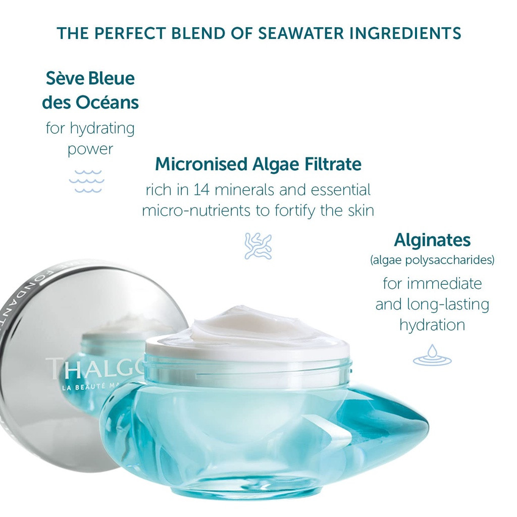 [Đại lí] Kem cấp nước, phục hồi, sáng da THALGO 50ml - Hydrating Melting Cream
