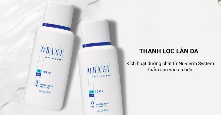 Nước hoa hồng Obagi Nuderm Toner 2