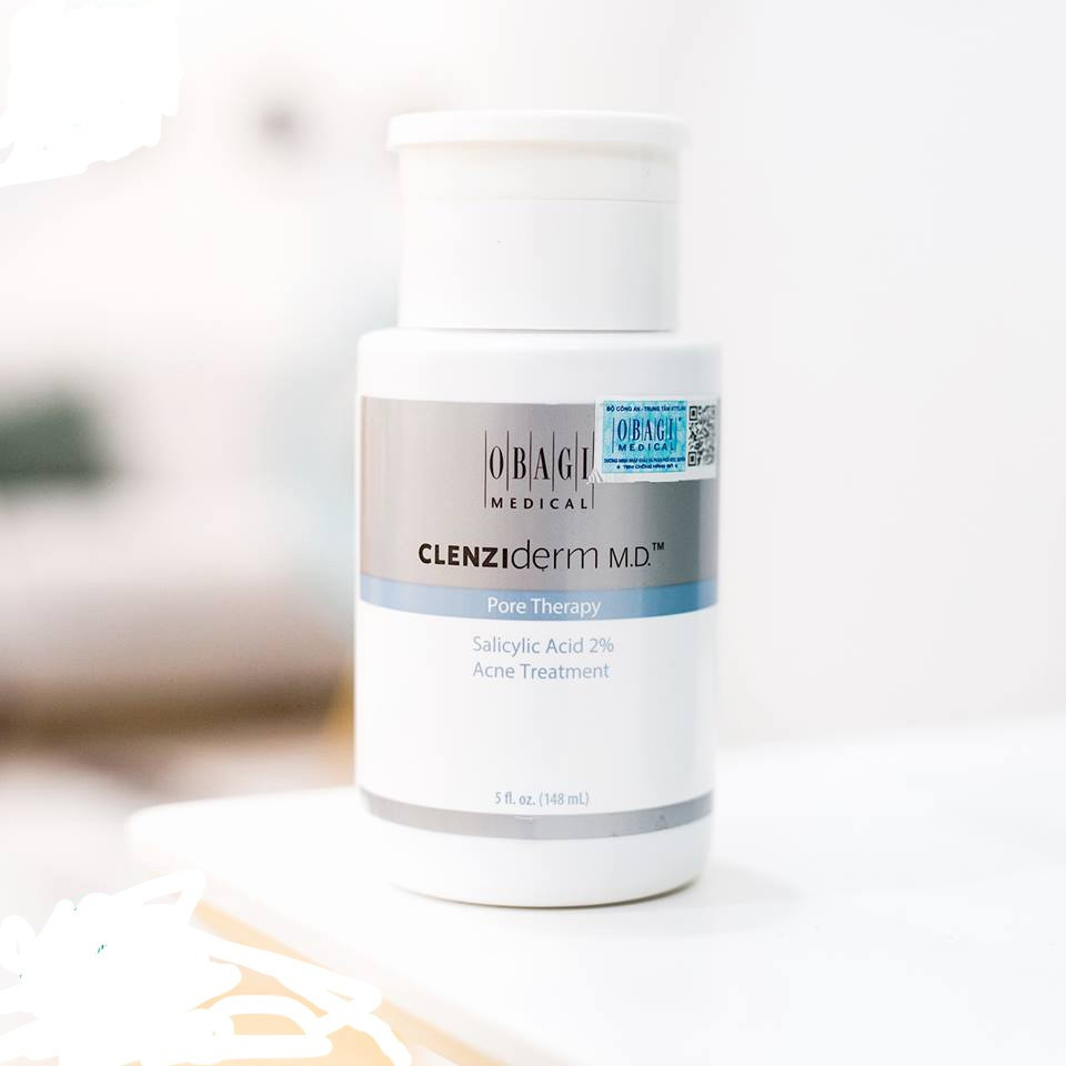 Bộ 3 sản phẩm trị mụn nhanh chóng OBAGI CLENZIDERM