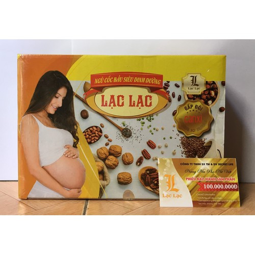 NGŨ CỐC BẦU SIÊU DINH DƯỠNG LẠC LẠC (600g/30 gói)