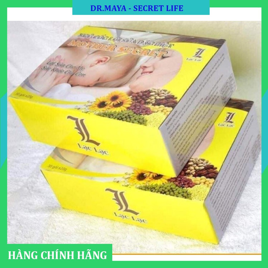 NGŨ CỐC SIÊU LỢI SỮA - LẠC LẠC (30 gói x 20g))