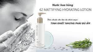 Mattifying Hydrating Lotion - Nước cân bằng làm sạch tế bào chết nhẹ dành cho da nhờn và hỗn hợp nhờn
