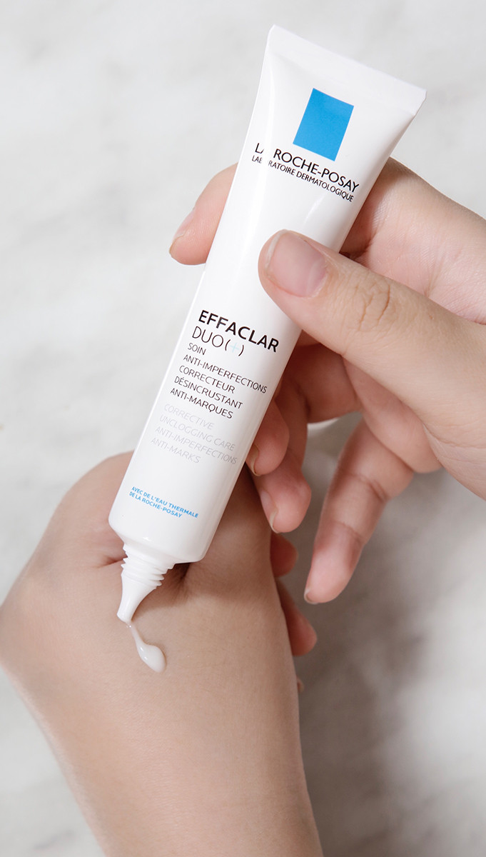 Kem Dưỡng La Roche-Posay Giảm Mụn, Ngừa Vết Thâm 40ml - Effaclar Duo Plus (Không Màu)