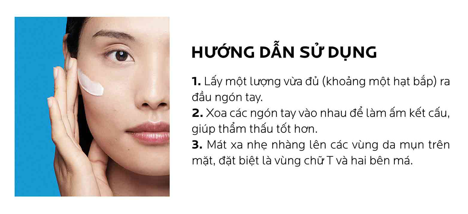 Kem Dưỡng La Roche-Posay Giảm Mụn, Ngừa Vết Thâm 40ml - Effaclar Duo Plus (Không Màu)