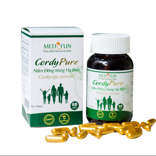 Đông trùng Hạ thảo CordyPure (hộp 60 viên)