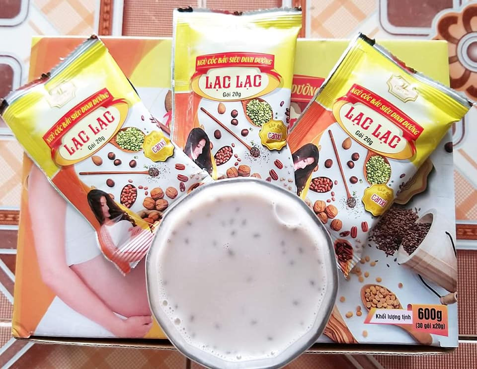 NGŨ CỐC BẦU SIÊU DINH DƯỠNG LẠC LẠC (600g/30 gói)