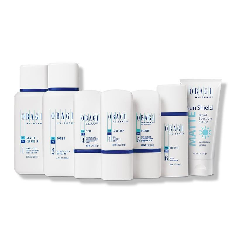 Bộ Obagi Nuderm trị nám tàn nhang 7 món