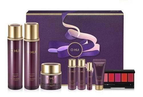 Bộ Dưỡng Chống Lão Hóa OHUI Age Recovery Special Set 8sp - Giảm Nếp Nhăn, Tăng Sinh Collagen, Trẻ Hóa Da