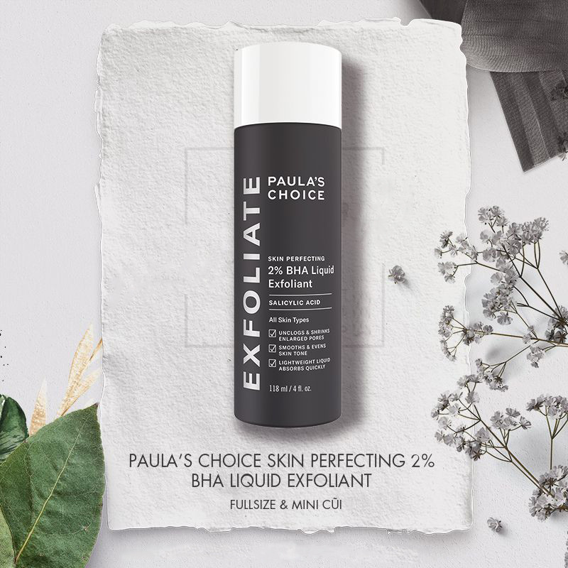 Dung Dịch Tẩy Da Chết Paula’s Choice BHA 2% 30ml - Skin Perfecting 2% BHA Liquid