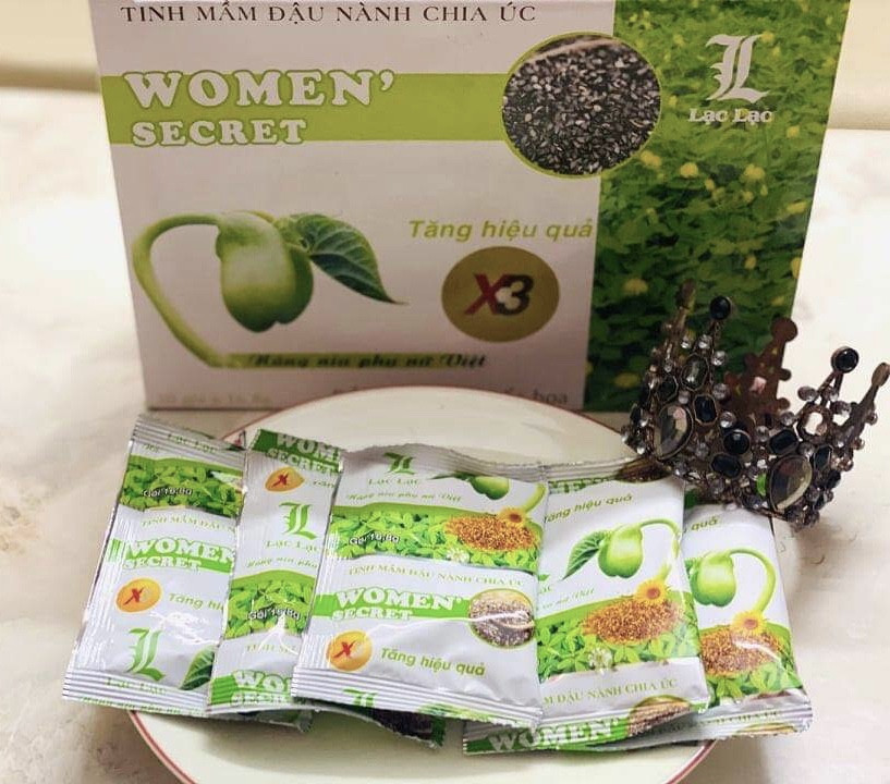 TINH MẦM ĐẬU NÀNH CHIA ÚC PHẤN HOA - LẠC LẠC (30 gói x16.8g)
