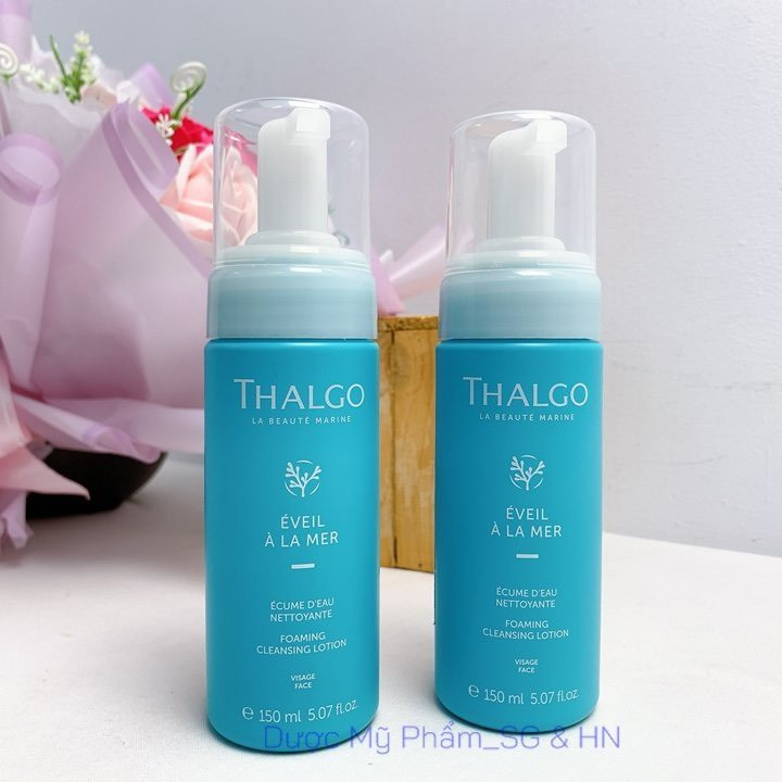[Đại lí] Bọt rửa mặt dành cho da dầu, hỗn hợp THALGO 150ml - Foaming Cleansing Lotion