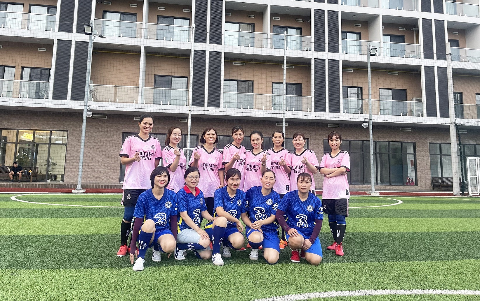 Taniguchi women football team participated in 